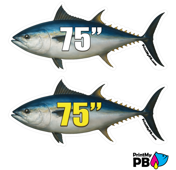 PB Fish Stickers - 2 STICKERS