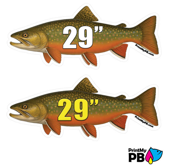 PB Fish Stickers - 2 STICKERS