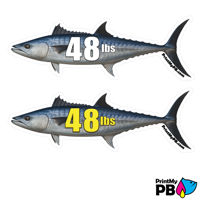 PB Fish Stickers - 2 STICKERS