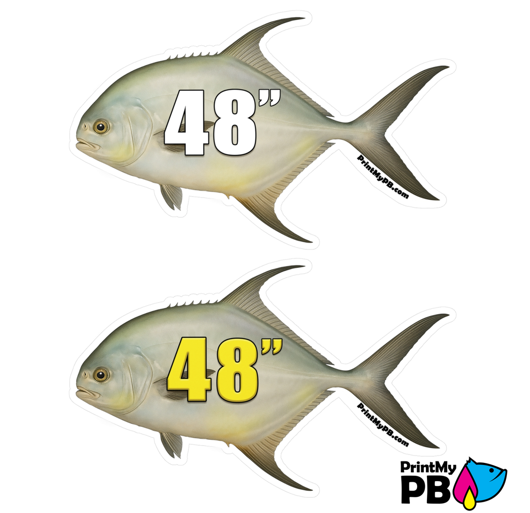 PB Fish Stickers - 2 STICKERS