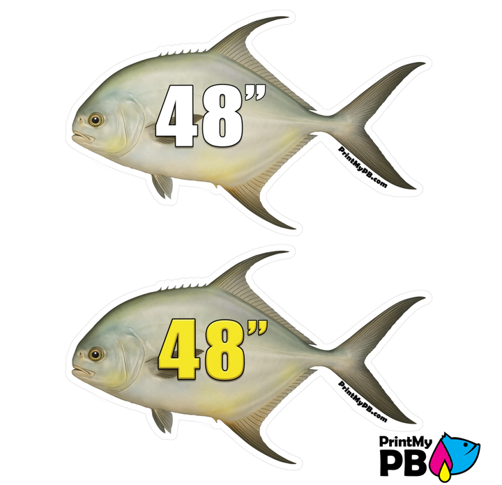 PB Fish Stickers - 2 STICKERS