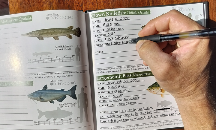 Bucket List Fish: Field Guide & Journal